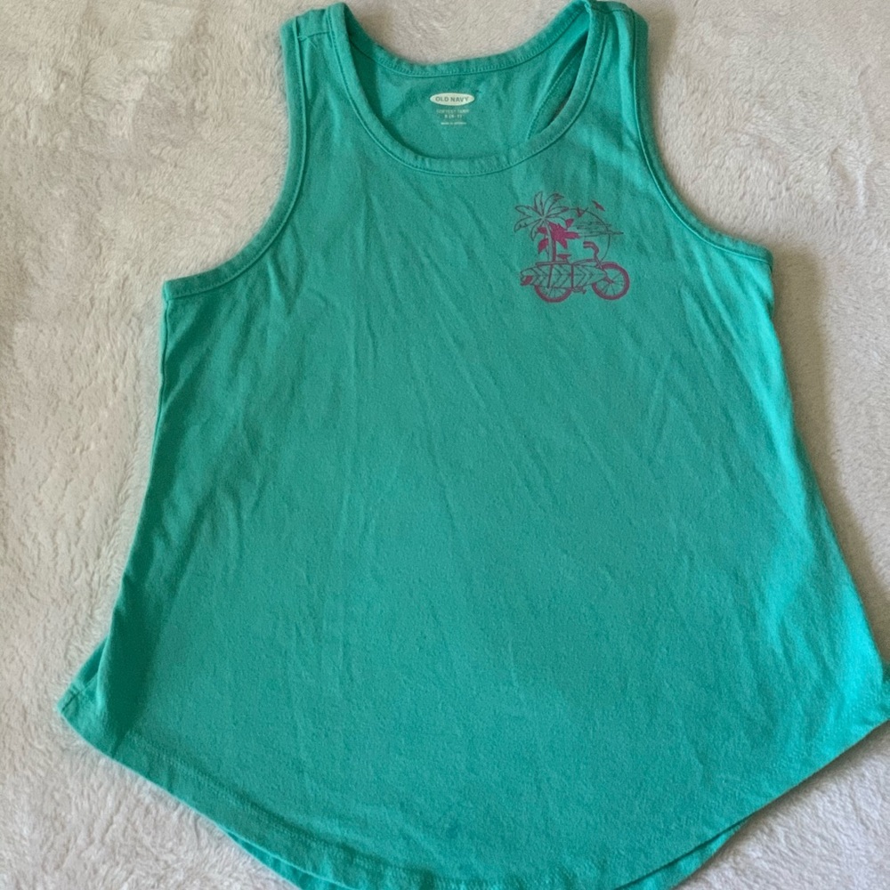 Girls Old Navy Racerback Tank (6-7)